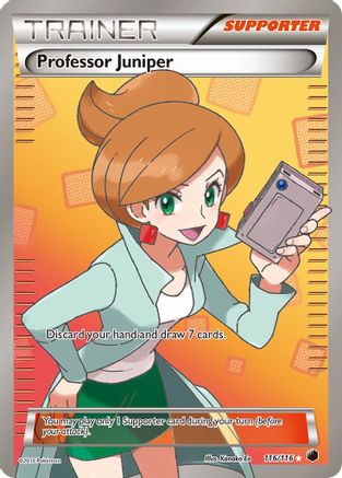 Professor Juniper (116 Full Art) (Holofoil)