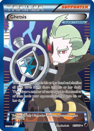 Ghetsis (Team Plasma) (Full Art) (Holofoil)