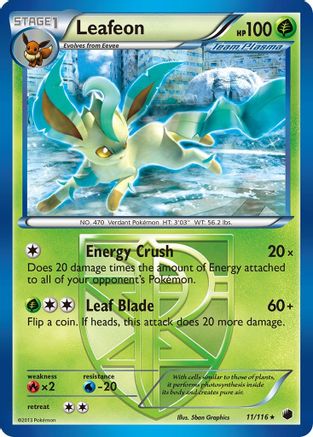 Leafeon (Team Plasma) (Reverse Holofoil)