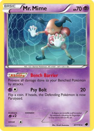 Mr. Mime (Reverse Holofoil)