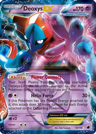 Deoxys EX (Team Plasma) (Holofoil)