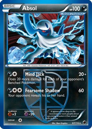 Absol (Team Plasma) (Holofoil)