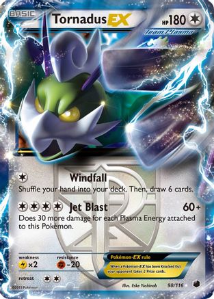 Tornadus EX (Team Plasma) (Holofoil)