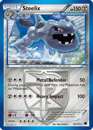 Steelix (Team Plasma) (Reverse Holofoil)