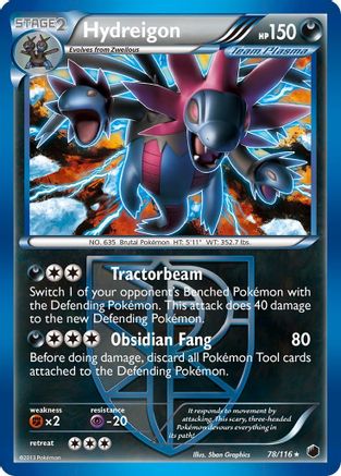 Hydreigon (Team Plasma) (Reverse Holofoil)
