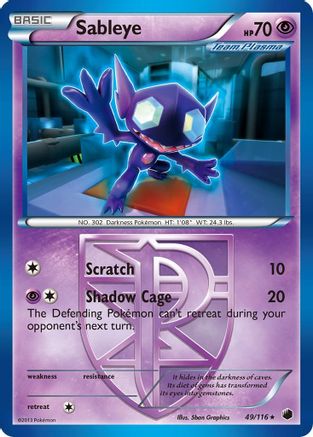 Sableye (Team Plasma) (Reverse Holofoil)