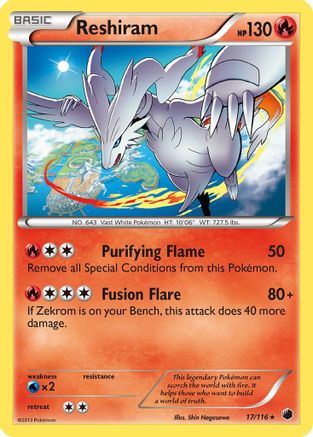 Reshiram (Reverse Holofoil)