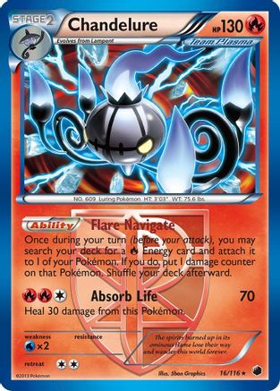 Chandelure (Team Plasma) (Holofoil)