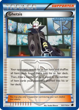 Ghetsis (Team Plasma) (Reverse Holofoil)
