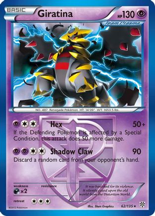 Giratina (Team Plasma) (Reverse Holofoil)