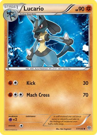 Lucario (77) (Reverse Holofoil)