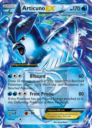 Articuno EX (Team Plasma) (Holofoil)