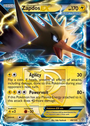Zapdos EX (Team Plasma) (Holofoil)