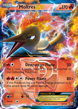 Moltres EX (Team Plasma) (Holofoil)