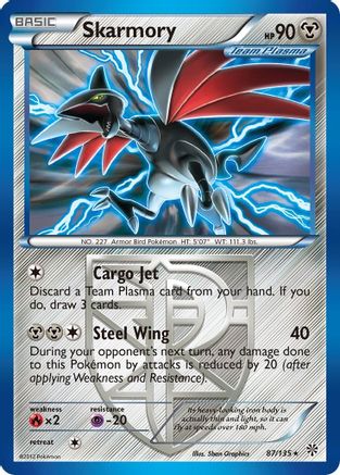 Skarmory (Team Plasma) (Reverse Holofoil)