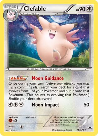 Clefable (Reverse Holofoil)