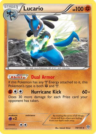 Lucario (78) (Holofoil)