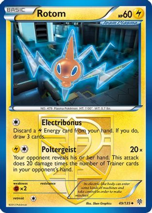 Rotom (Team Plasma) (Reverse Holofoil)