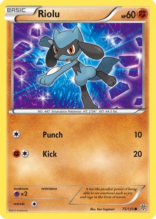 Riolu (75) (Reverse Holofoil)