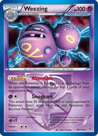 Weezing (Team Plasma) (Reverse Holofoil)