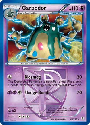 Garbodor (Team Plasma) (66) (Reverse Holofoil)