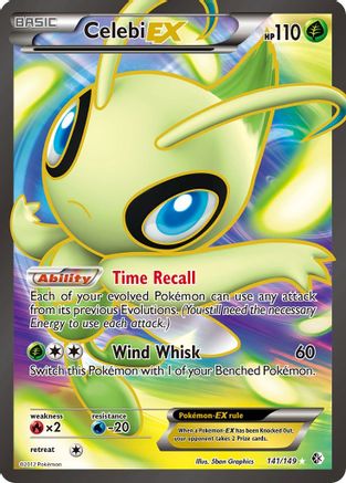 Celebi EX (141 Full Art) (Holofoil)