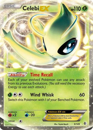 Celebi EX (Holofoil)