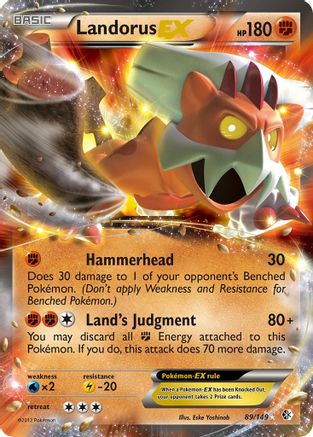 Landorus EX (Holofoil)