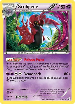 Scolipede (Reverse Holofoil)