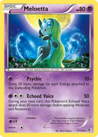 Meloetta (Reverse Holofoil)