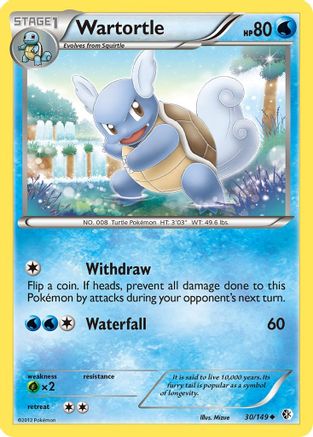 Wartortle (Reverse Holofoil)