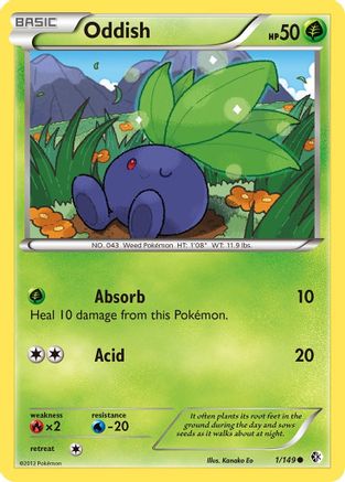 Oddish (Reverse Holofoil)