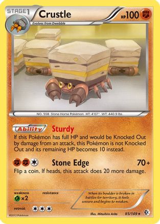 Crustle (Reverse Holofoil)