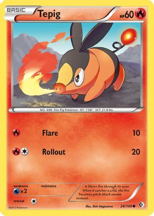 Tepig (Reverse Holofoil)