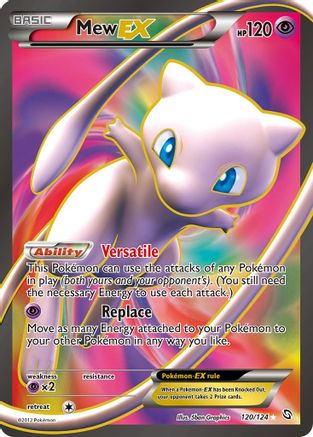 Mew EX (120 Full Art) (Holofoil)