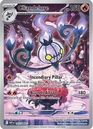Chandelure - 103/086 (Holofoil)