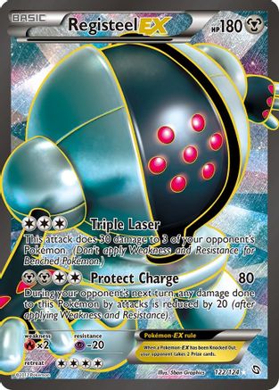 Registeel EX (122 Full Art) (Holofoil)