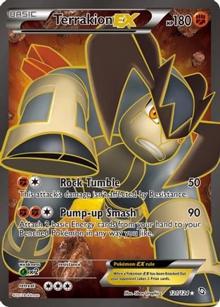 Terrakion EX (121 Full Art) (Holofoil)