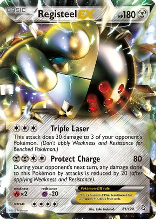 Registeel EX (Holofoil)