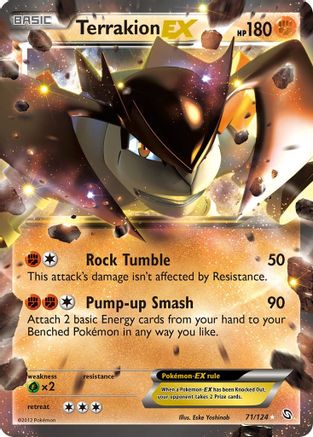 Terrakion EX (Holofoil)