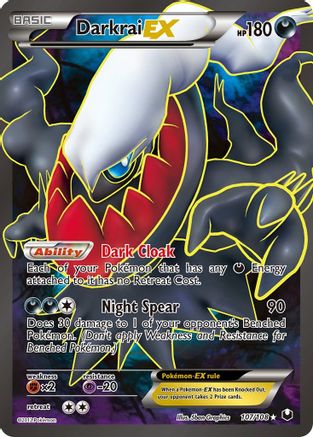 Darkrai EX (107 Full Art) (Holofoil)