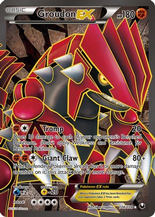Groudon EX (106 Full Art) (Holofoil)