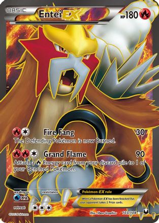 Entei EX (103 Full Art) (Holofoil)
