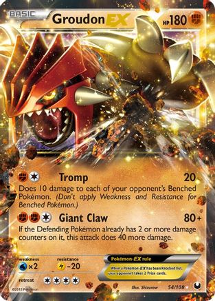 Groudon EX (Holofoil)