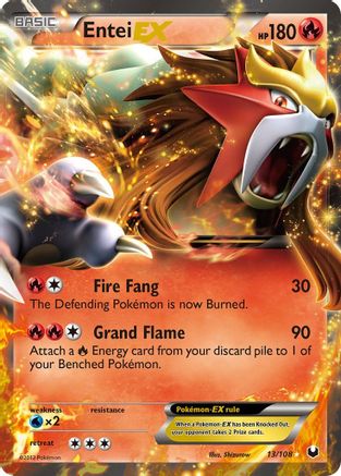 Entei EX (Holofoil)
