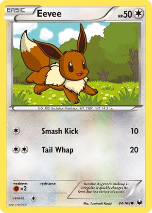 Eevee (84) (Reverse Holofoil)