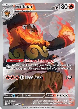 Emboar - 098/086 (Holofoil)