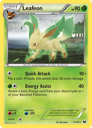 Leafeon (Reverse Holofoil)