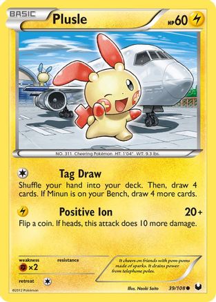 Plusle (Reverse Holofoil)