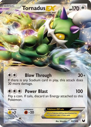 Tornadus EX (Holofoil)